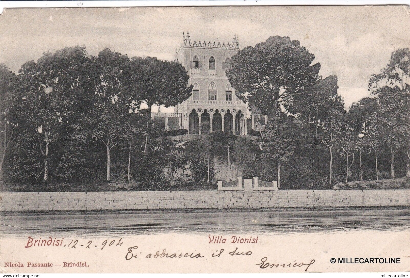 # BRINDISI: VILLA DIONISI 1904