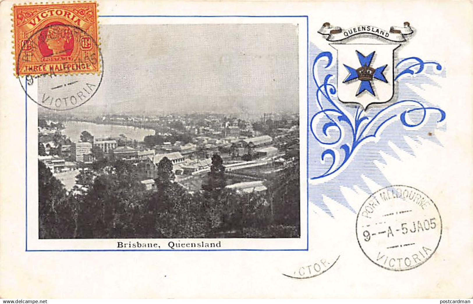 BRISBANE (QLD) General view - Publ. unknown