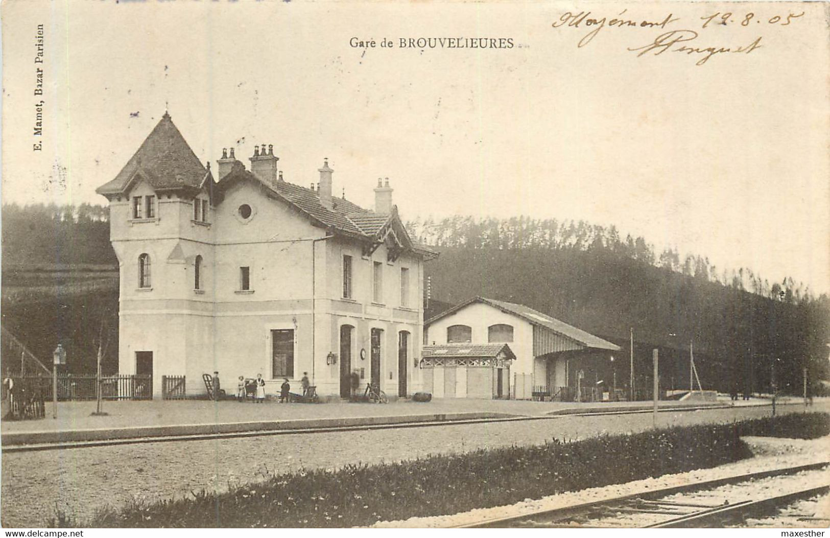 BROUVELIEURES la gare