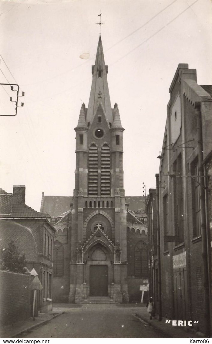 bruay sur escaut * place et église ste pharaïlde