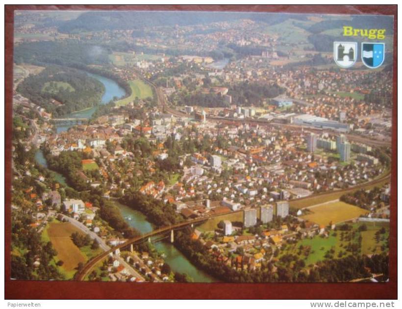 Brugg (AG) - Flugaufnahme