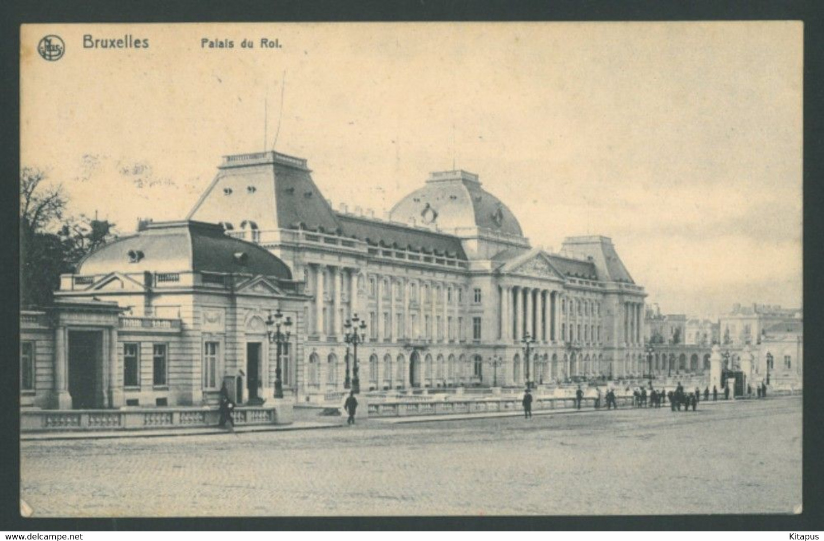 BRUSSELS vintage postcard Bruxelles Belgium