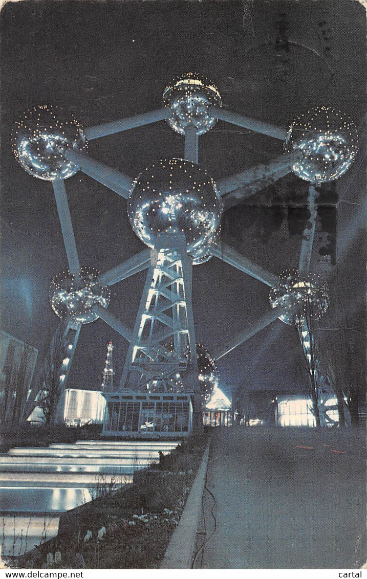 BRUXELLES - ATOMIUM - La nuit