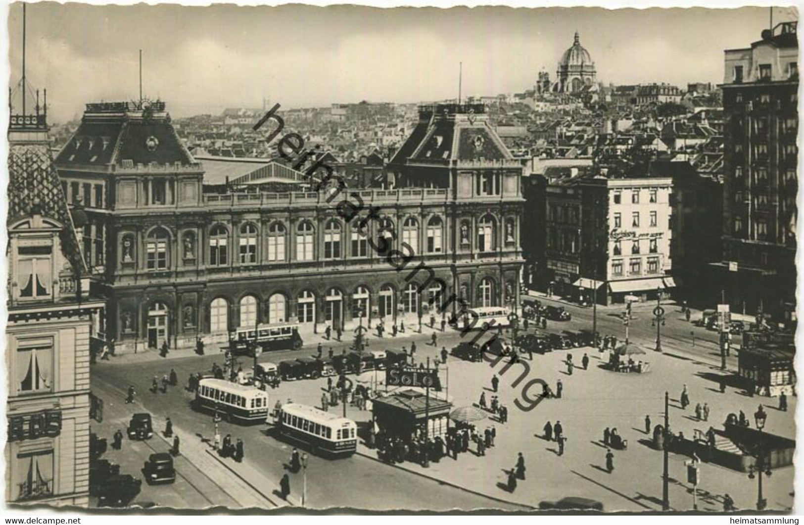 Bruxelles - Brüssel - Gare du Nord - Foto-AK