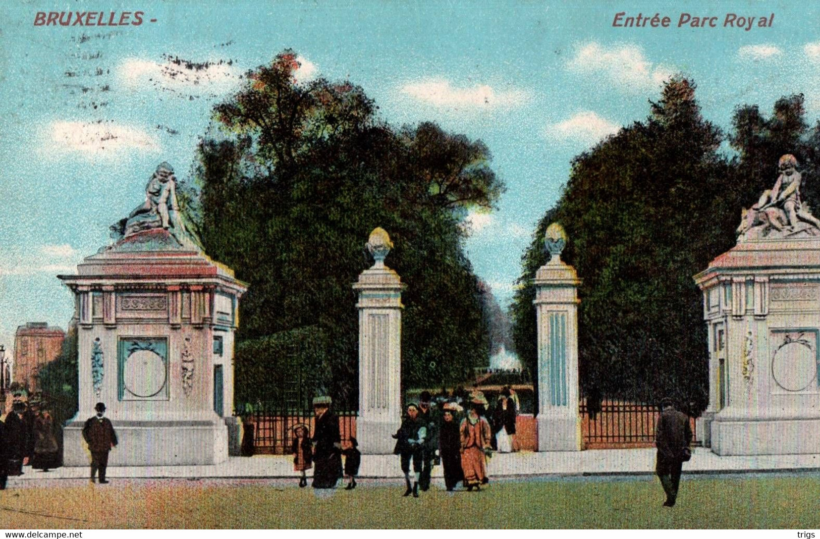 Bruxelles - Entrée Parc Royal