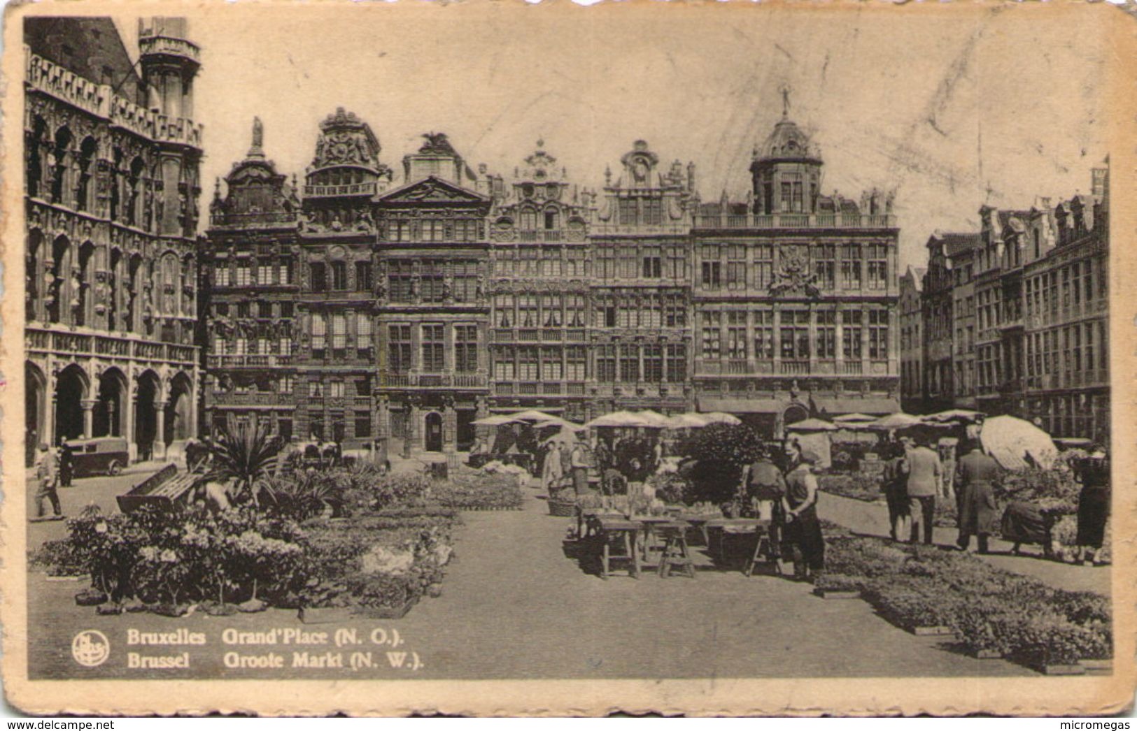 BRUXELLES - Grand'Place (N.O.)