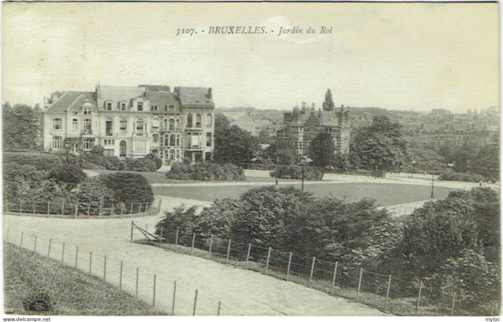 Bruxelles. Jardin du Roi.