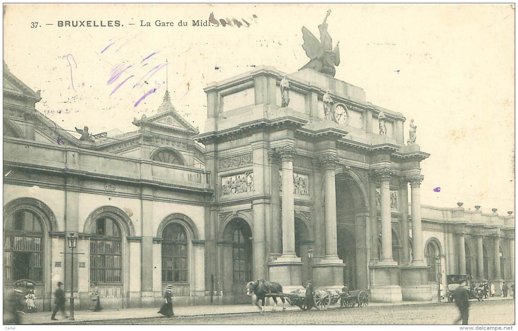 BRUXELLES - La Gare du Midi