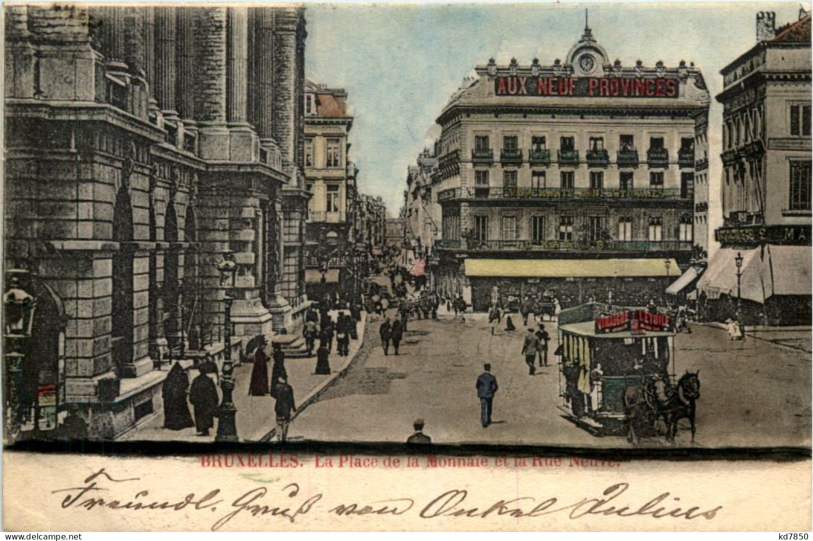 Bruxelles - La Place de la Monnaie