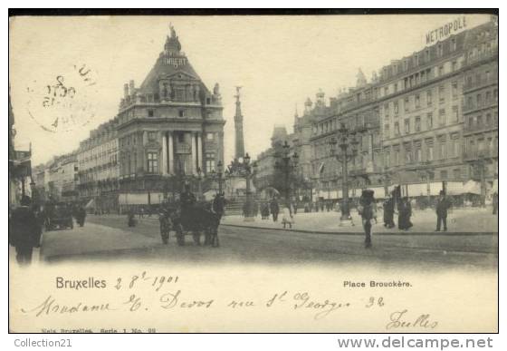 BRUXELLES .... PLACE BROUCKERE