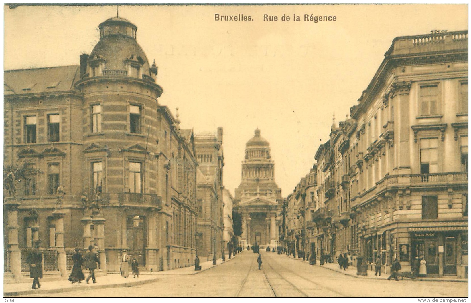 BRUXELLES - Rue de la Régence