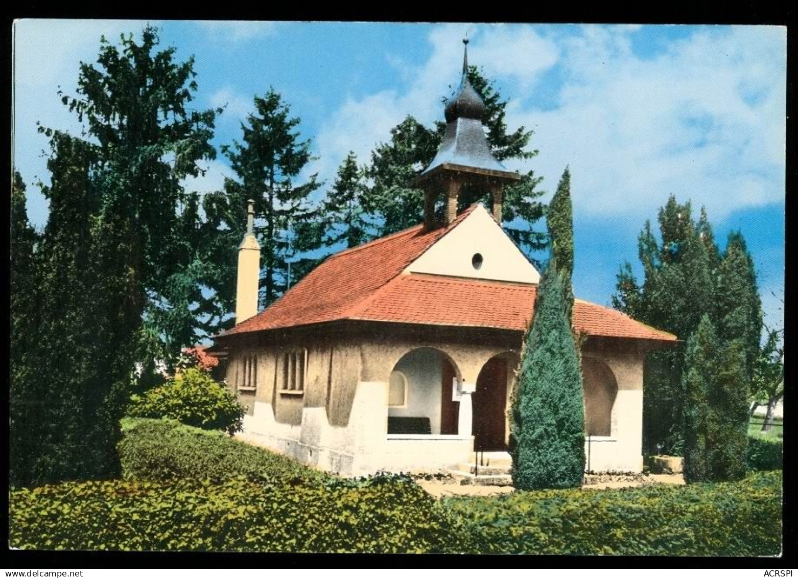 BUCHILLON la chapelle  édition perrochet carte rare