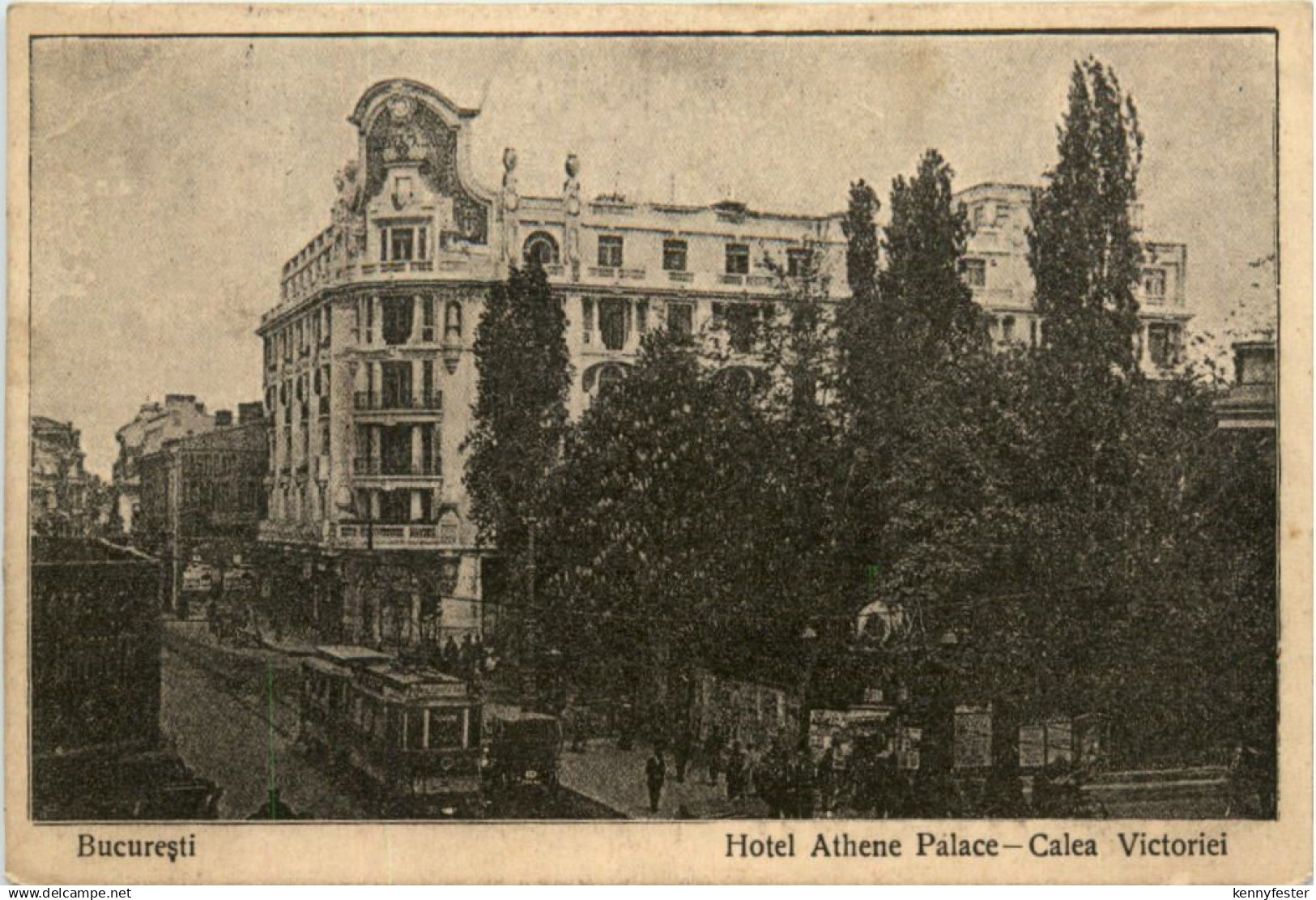 Bucuresti - Hotel Athene Palace - Feldpost Heeres Gruppe von Mackensen