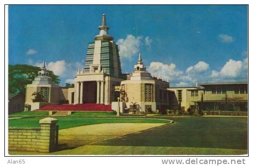 Buddhist Soto Zen Temple Honolulu HI Hawaii, c1950s/60s Vintage Postcard