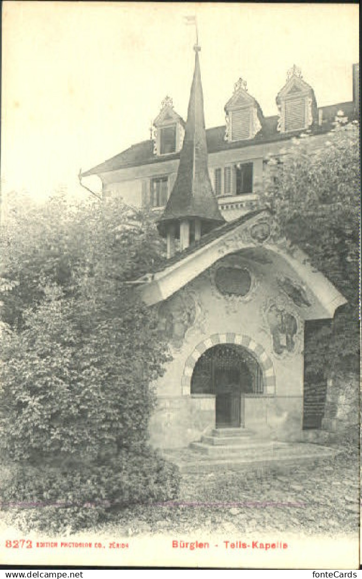 Buerglen OW Buerglen Tells - Kapelle ungelaufen ca. 1910