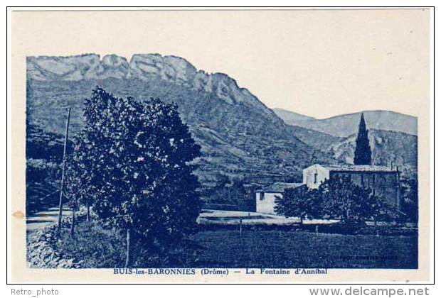 Buis les Baronnies, La fontaine d'Annibal