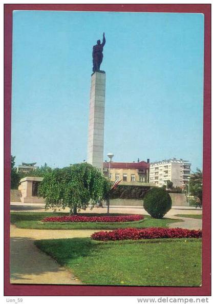 A13071 / Burgas Bourgas - Soviet Army Monument - Bulgaria Bulgarie Bulgarien Bulgarije