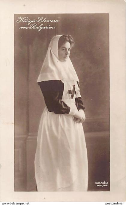 Bulgaria - Queen Eleonore of Bulgaria, second wife of Ferdinand I, Red Cross Nurse