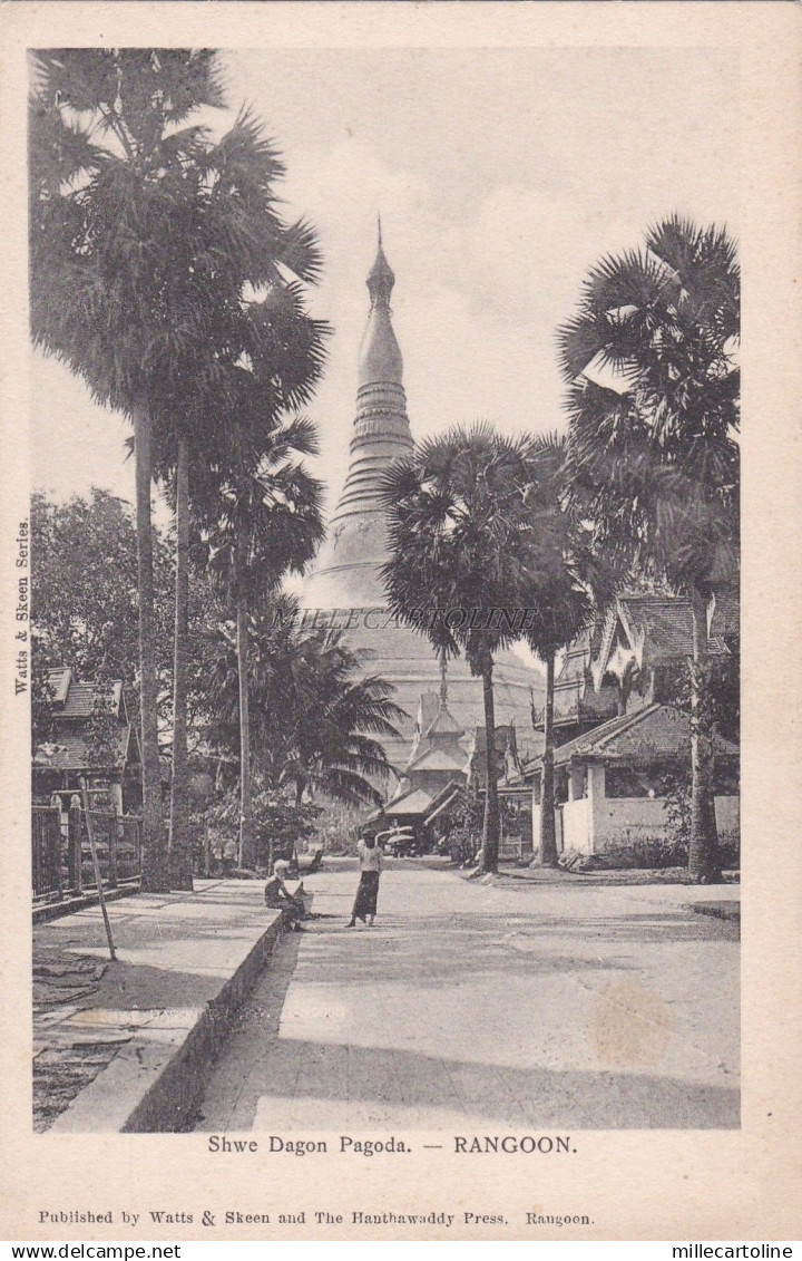 BURMA / MYANMAR - Rangoon - Shwe Dagon Pagoda