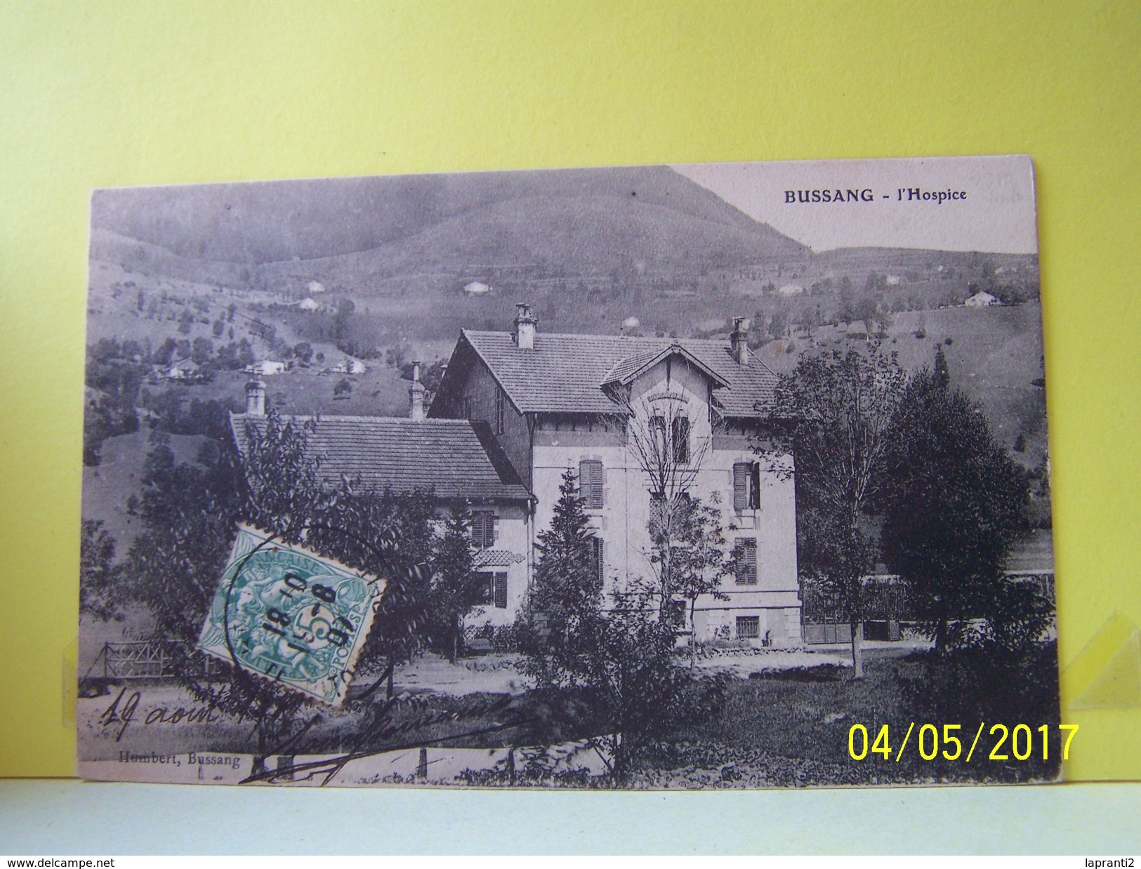 BUSSANG (VOSGES) LA SANTE. L'HOSPICE.