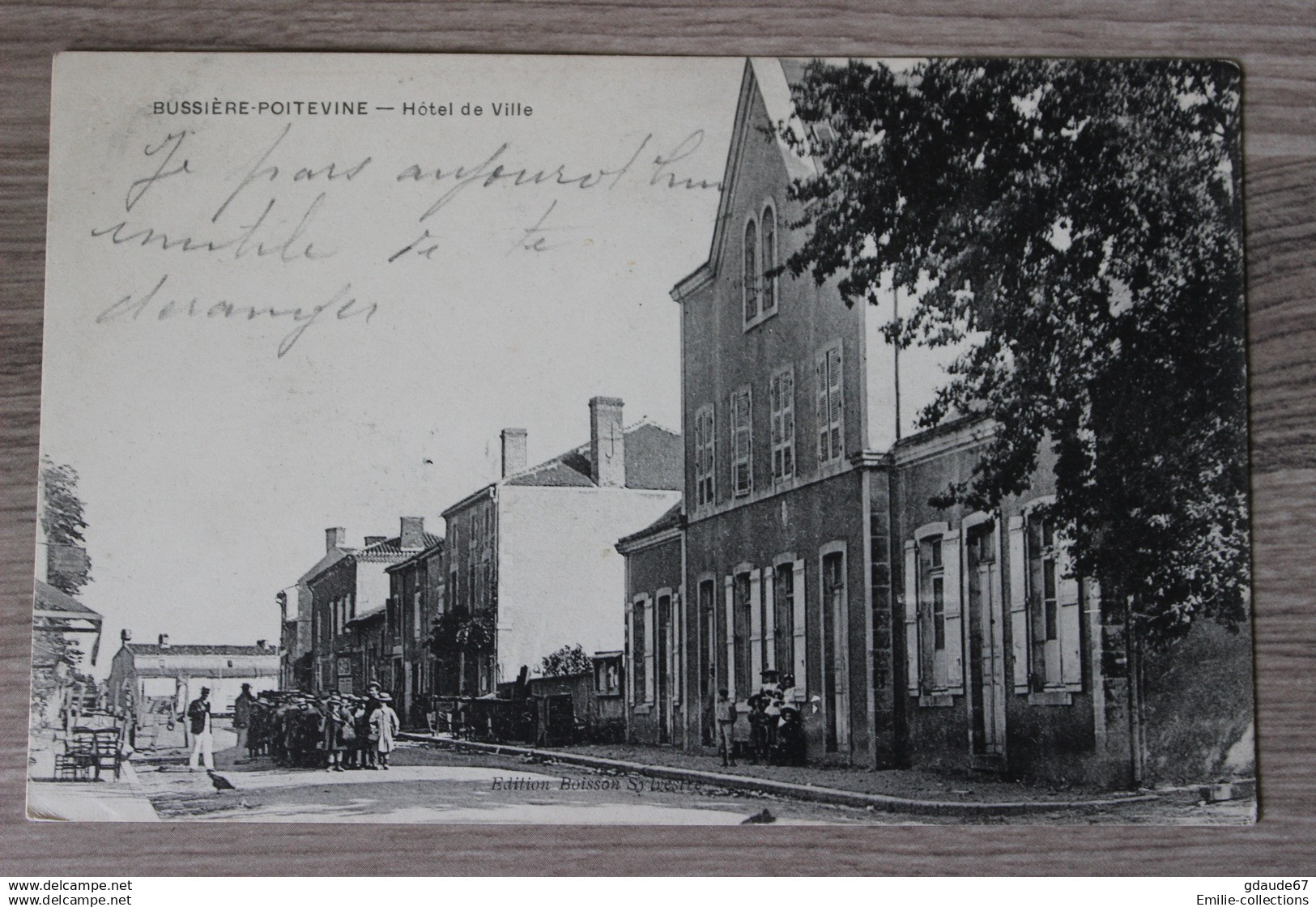 BUSSIERE POITEVINE (87) - HOTEL DE VILLE