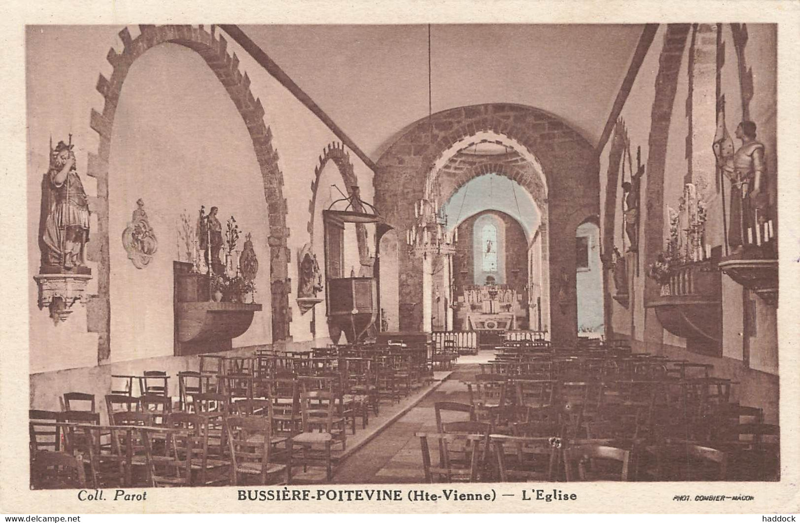 BUSSIERE POITEVINE : L'EGLISE