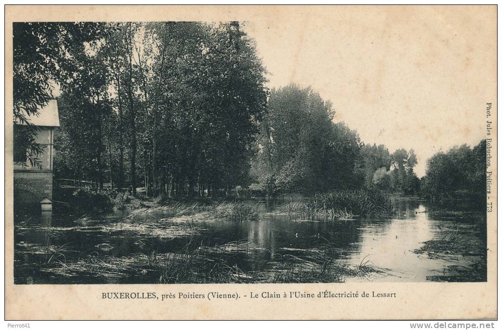 BUXEROLLES - Le Clain à l'Usine d'Electricité de LESSART