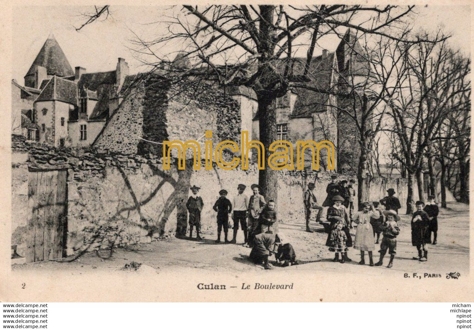 C P A  - 18  -   CULAN - le boulevard