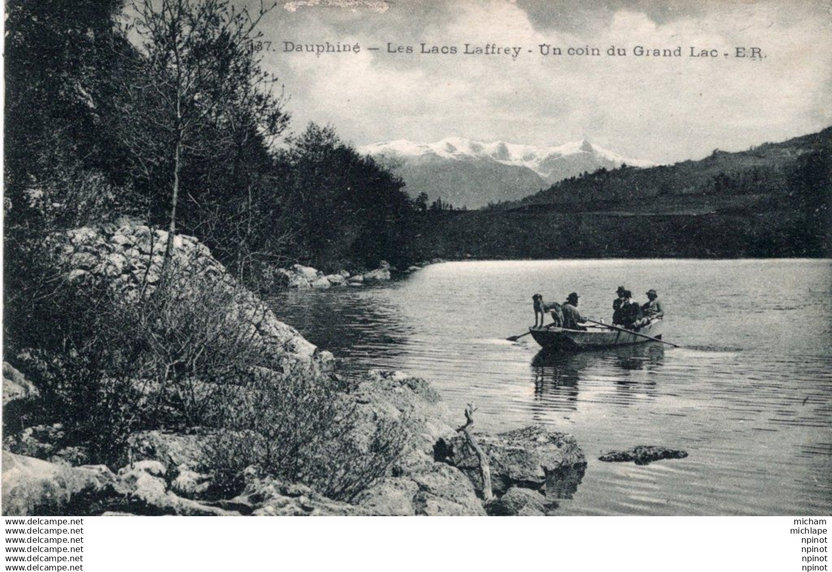 C P A    38  -  LES LACS DE LAFFREY - un coin du grand lac