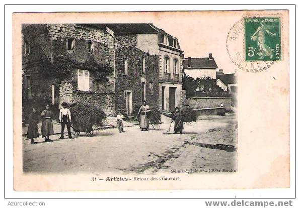 C.PA. ARTHIES .RETOUR DES GLANEURS