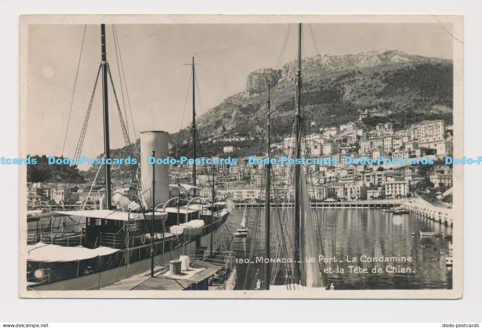 C014910 Monaco. Le Port La Condamine et la Tete de Chien. La Cigogne