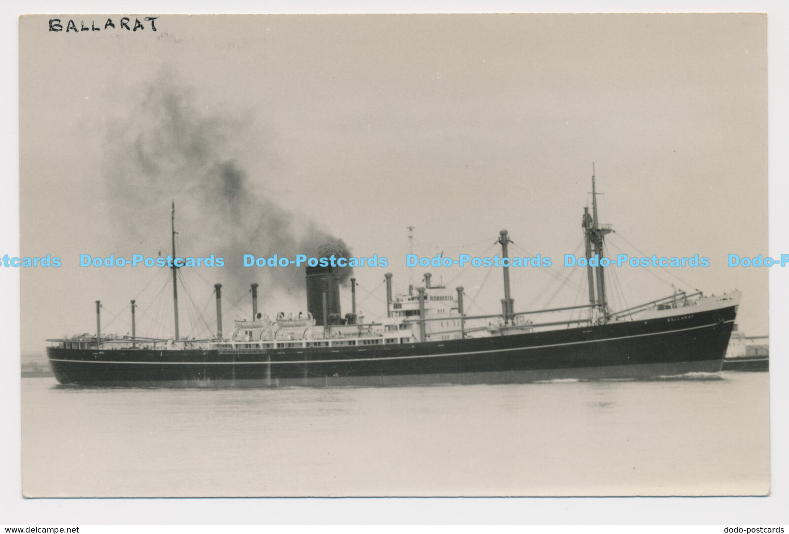 C021810 Ballarat. Erith. 1958. Ship. Photo