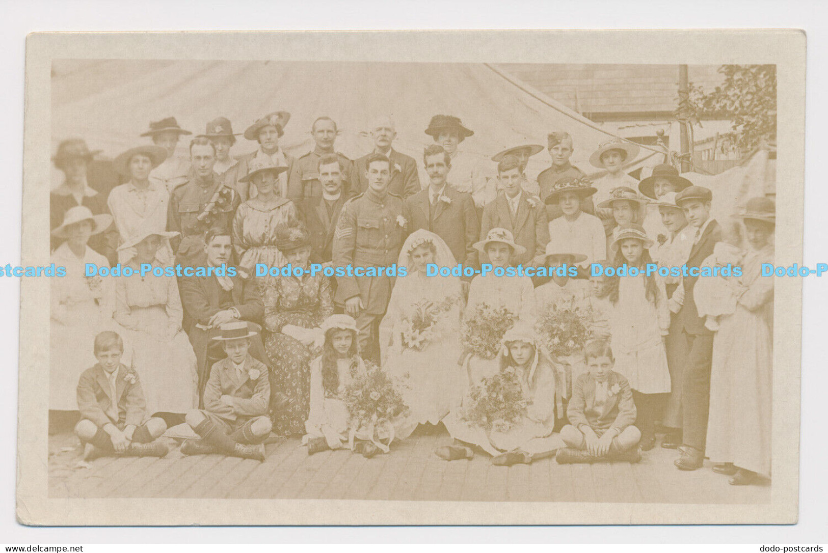 C024360 Wedding Photo. Postcard