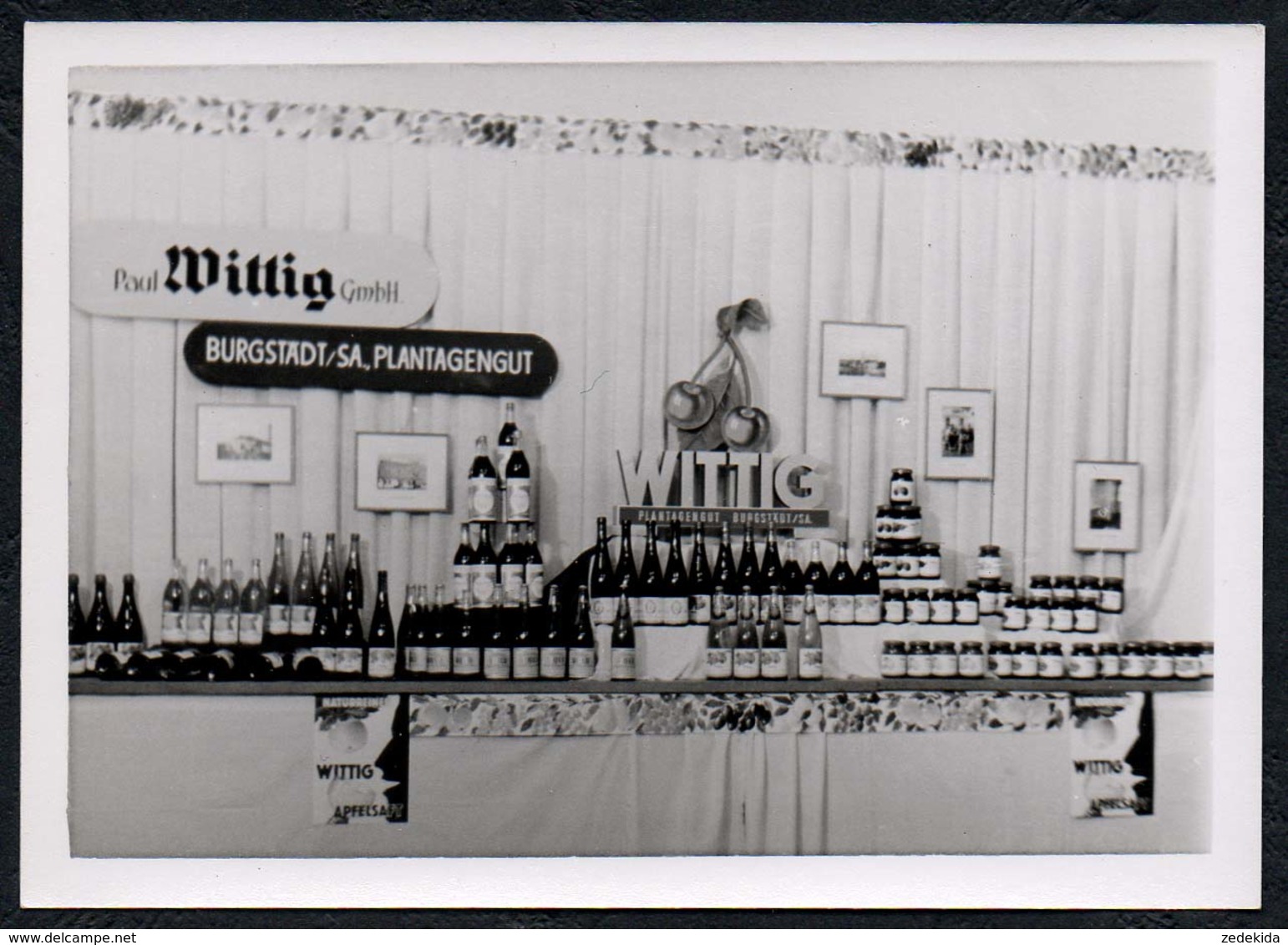 C0565 - Foto - Burgstädt Göppersorf - Paul Wittig Plantagengut Weinplantage Wein Weingut Ausstellung Messe ??