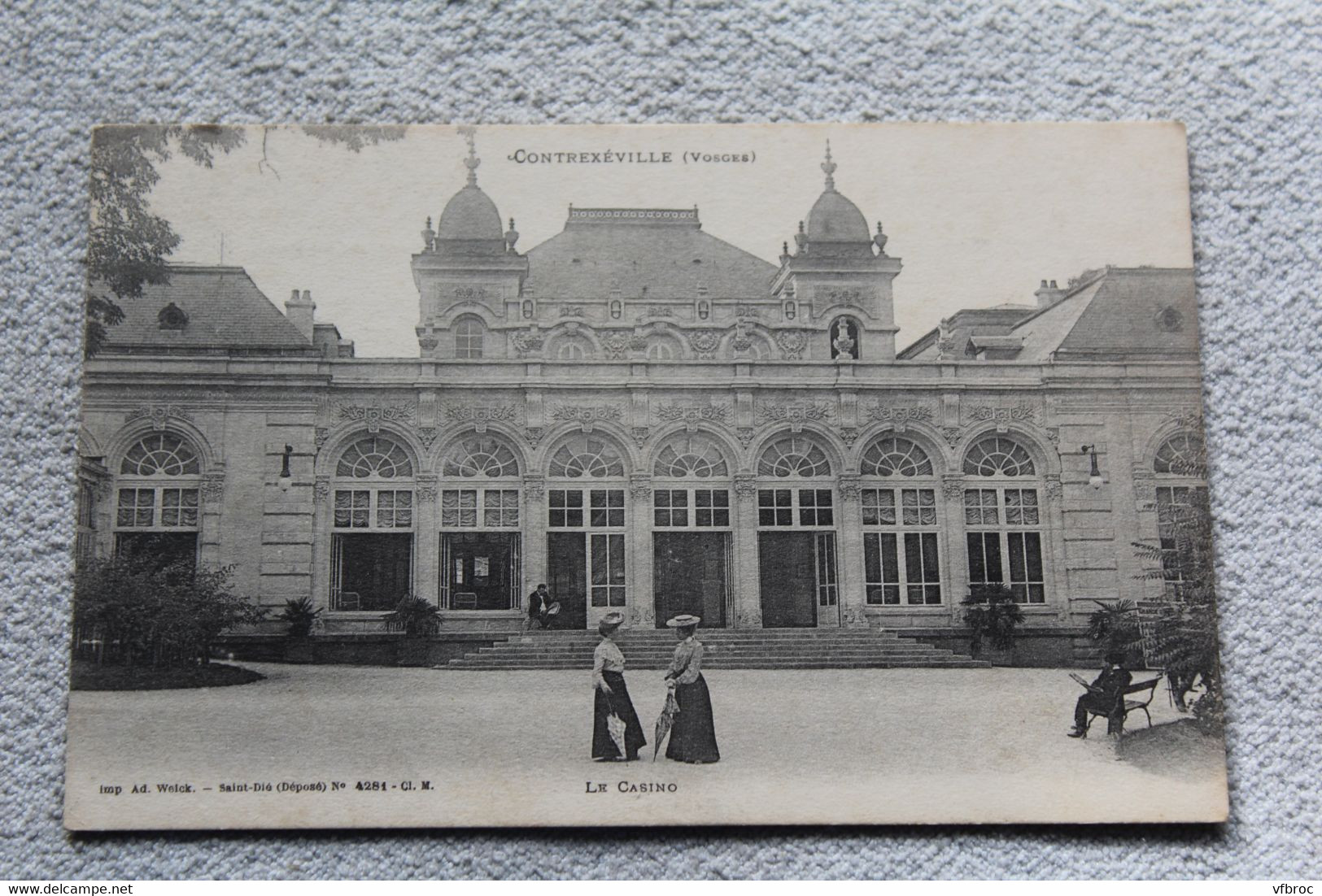 C168, Contrexeville, le casino, Vosges 88