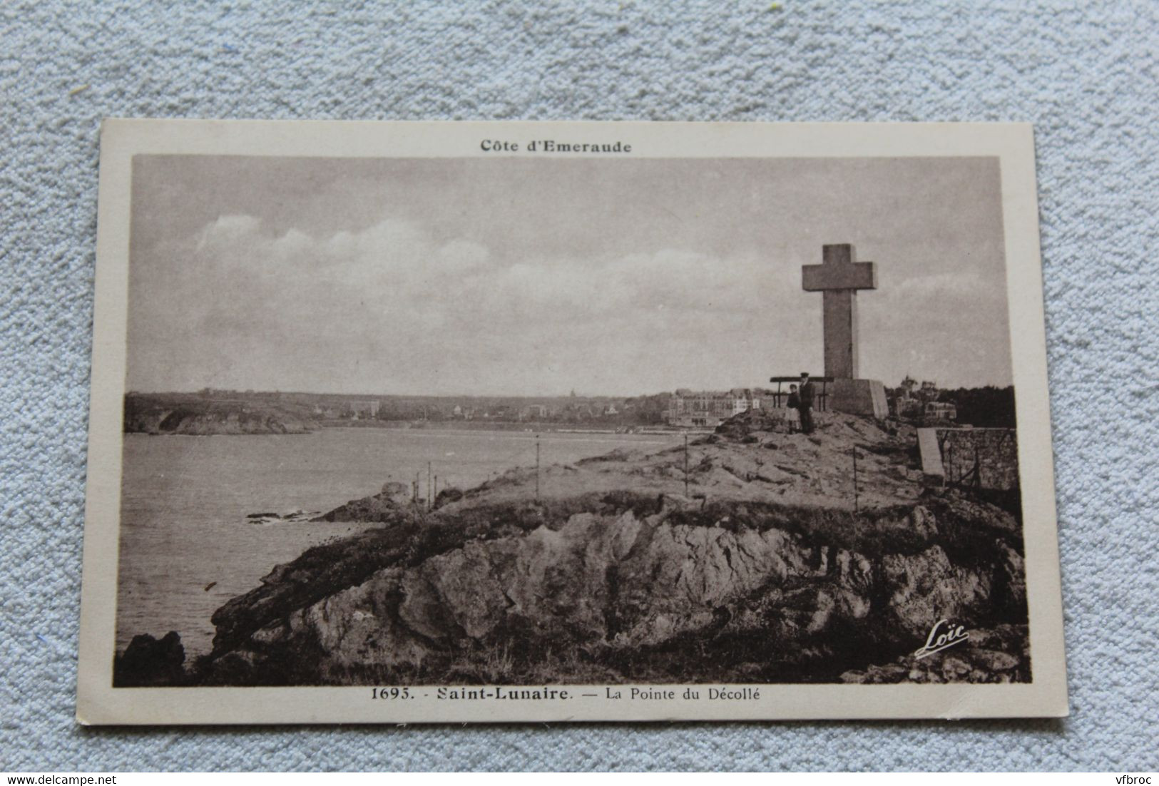 C245, Saint Lunaire, la pointe du décollé, Ille et Vilaine 35