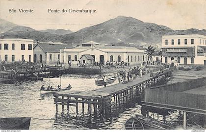 Cabo Verde - São Vicente - Ponte do Desembarque - Ed. Hotel Brazileiro