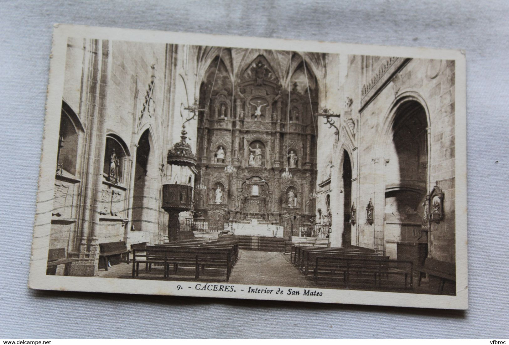 Caceres, interior de san Mateo, Espagne