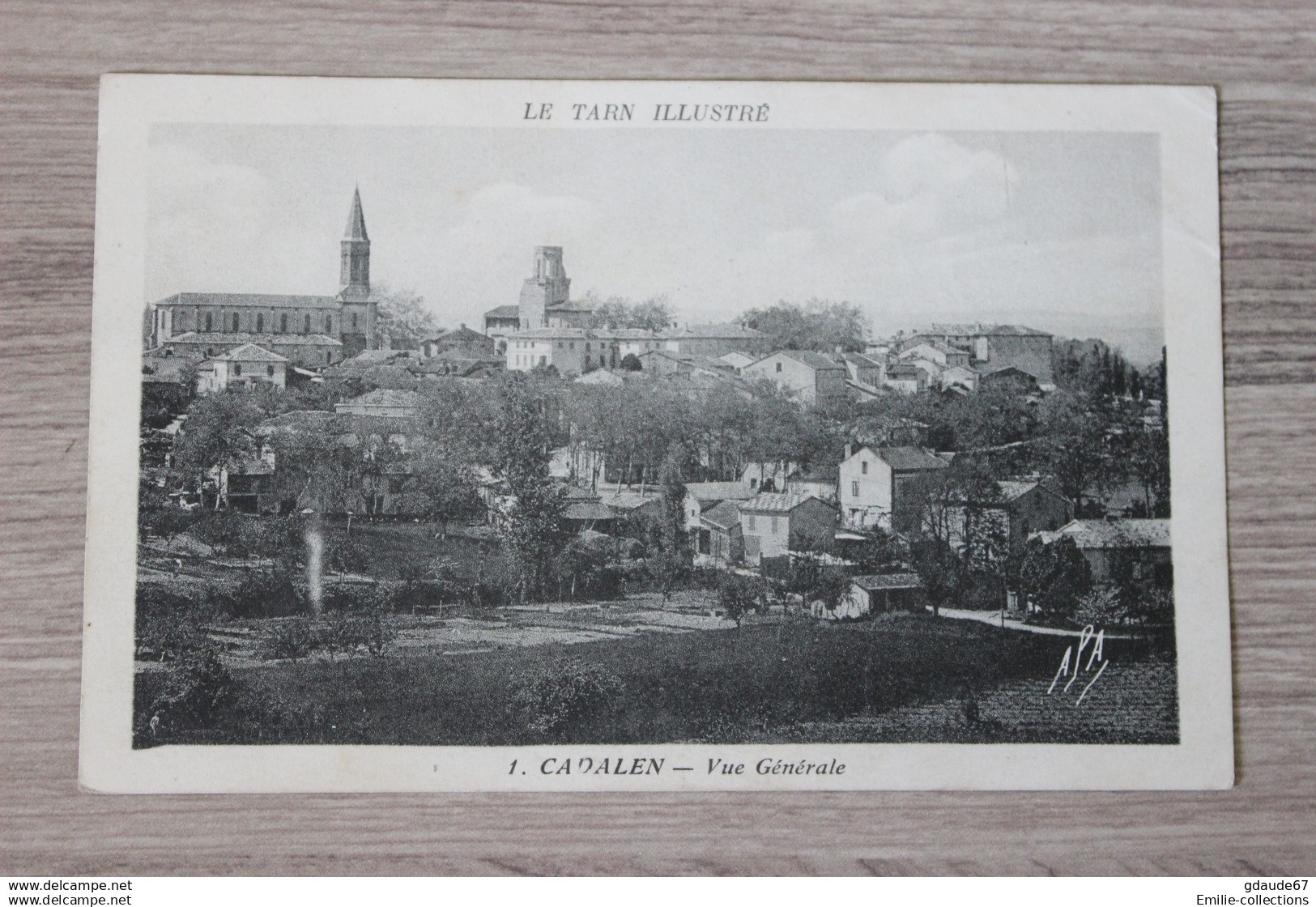 CADALEN (81) - VUE GENERALE