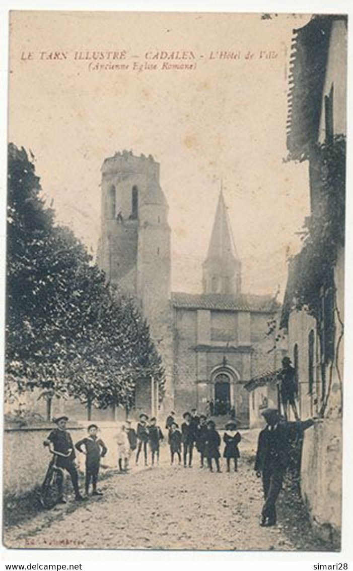 CADALEN - L'HOTEL DE VILLE (ANCIENNE EGLISE ROMANE)