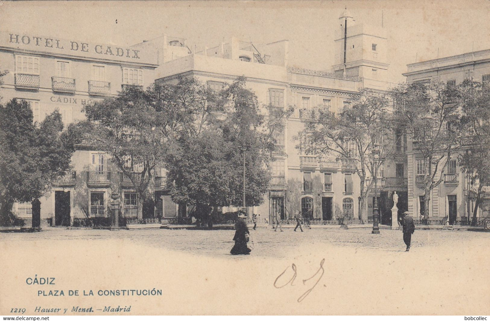 CADIZ (Andalucia): Plaza de la Constitucion