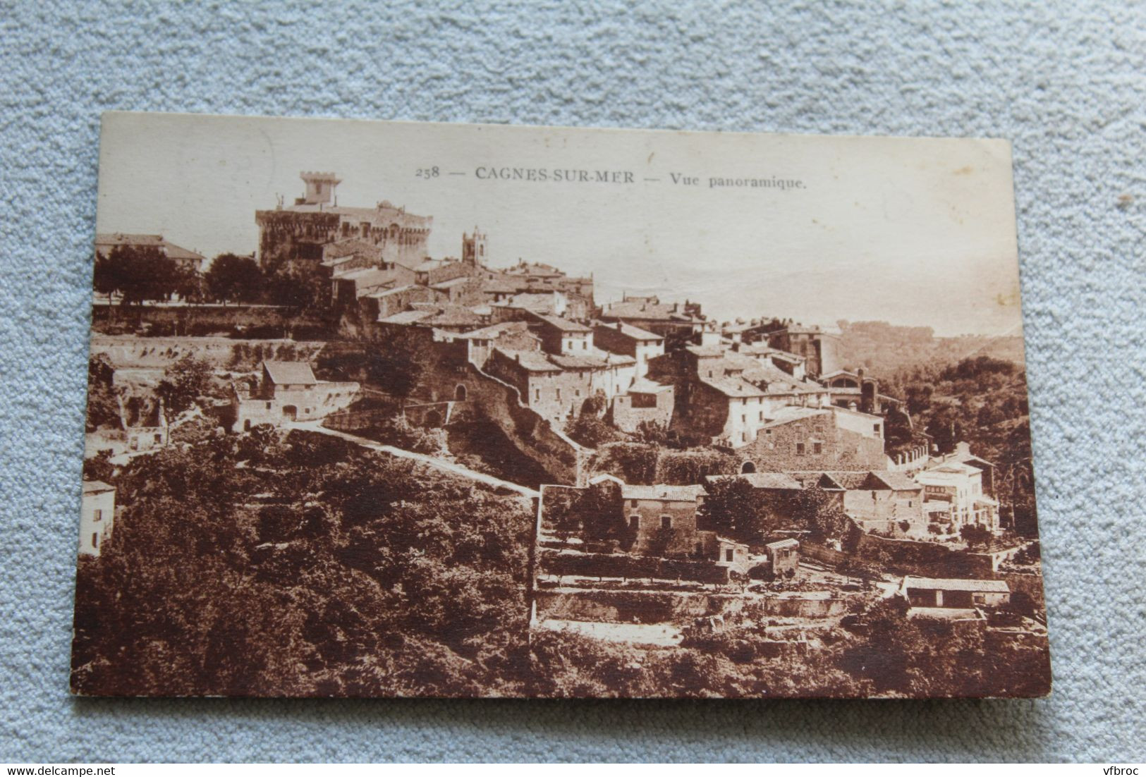 Cagnes sur mer, vue panoramique 258, Alpes maritimes 06