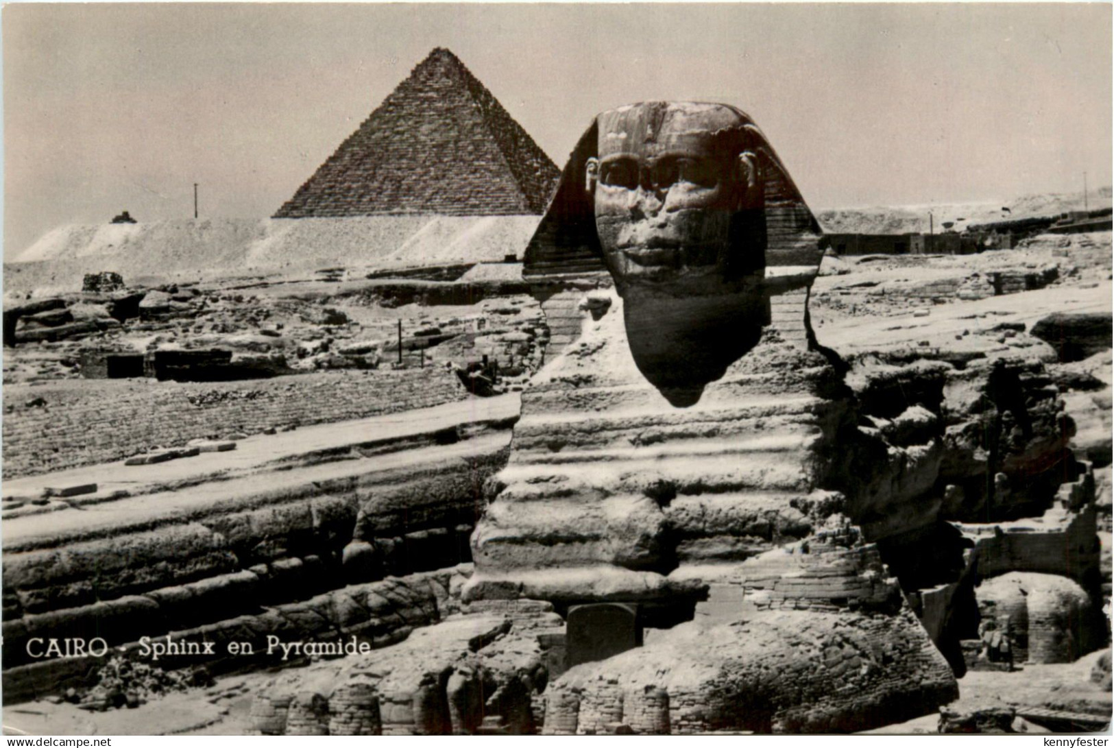 Cairo - Sphinx en Pyramide