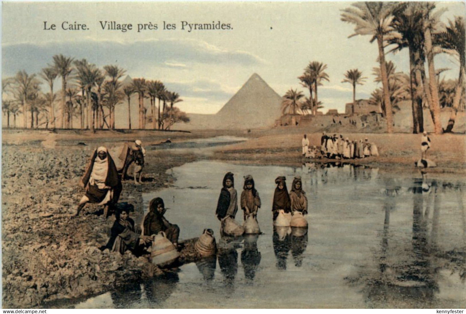 Cairo - Village pres les Pyramides