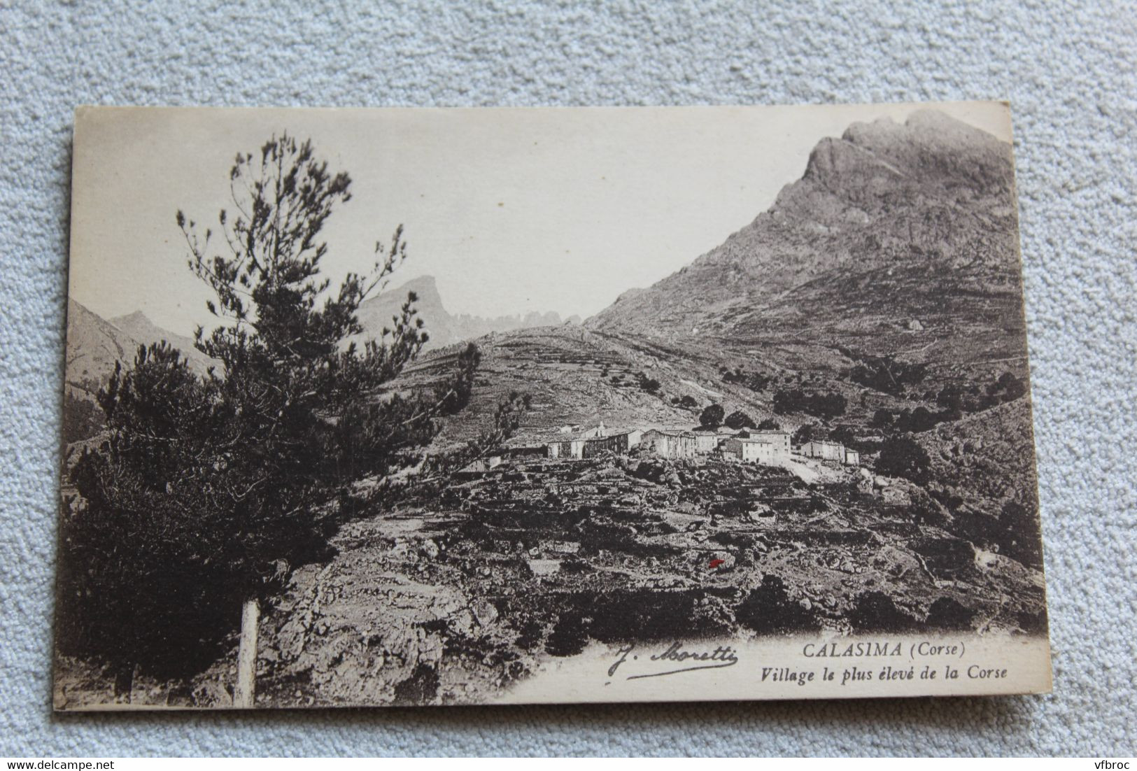 Calasima, village le plus élevé de la Corse, Corse 20