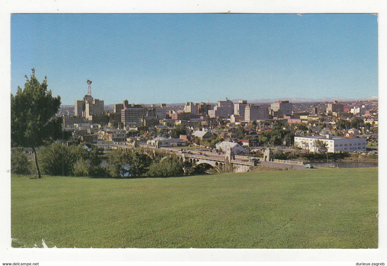 Calgary, Alberta old postcard posted 1966 b221201