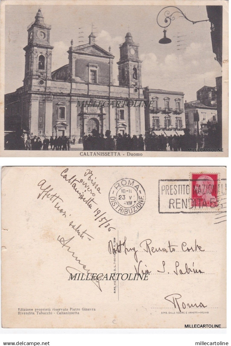 CALTANISSETTA:  DUOMO (2)   1936