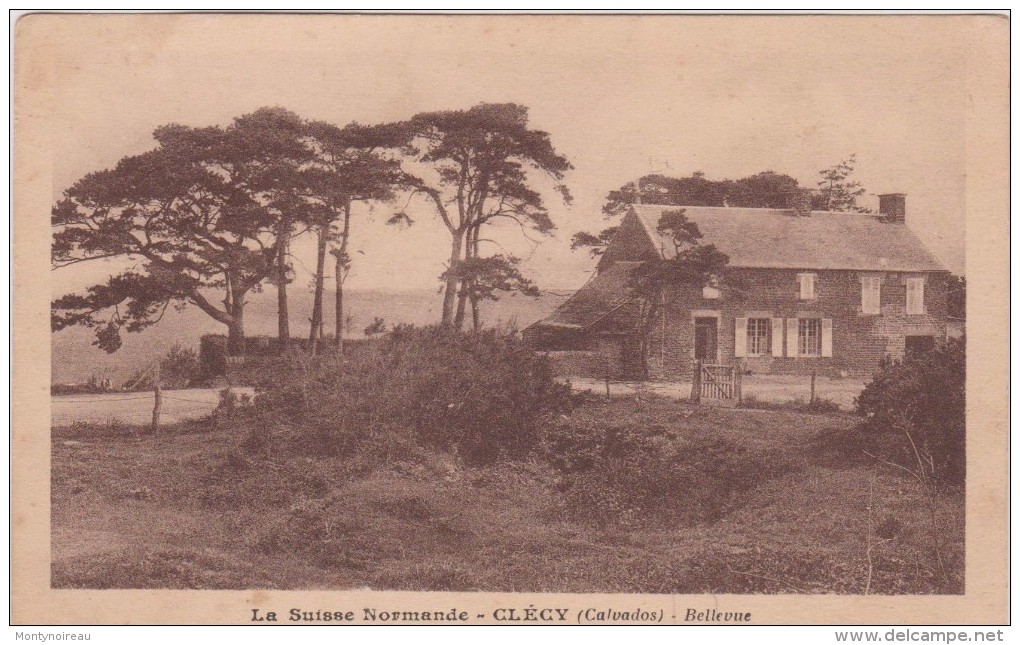 Calvados :  CLECY , Clécy :  vue,   bellevue