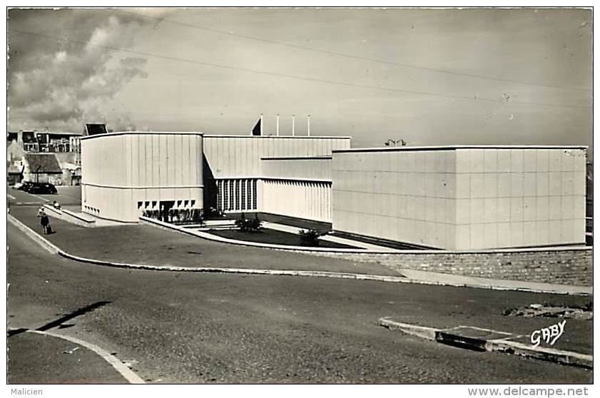 - calvados -ref- F21  - arromanches - musee commemoratif du debarsquement ( 6 juin  1944 ) - carte bon etat-