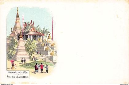 Cambodge - Palais du Cambodge à l'Exposition Universelle de 1900 - Ed. Inconnu